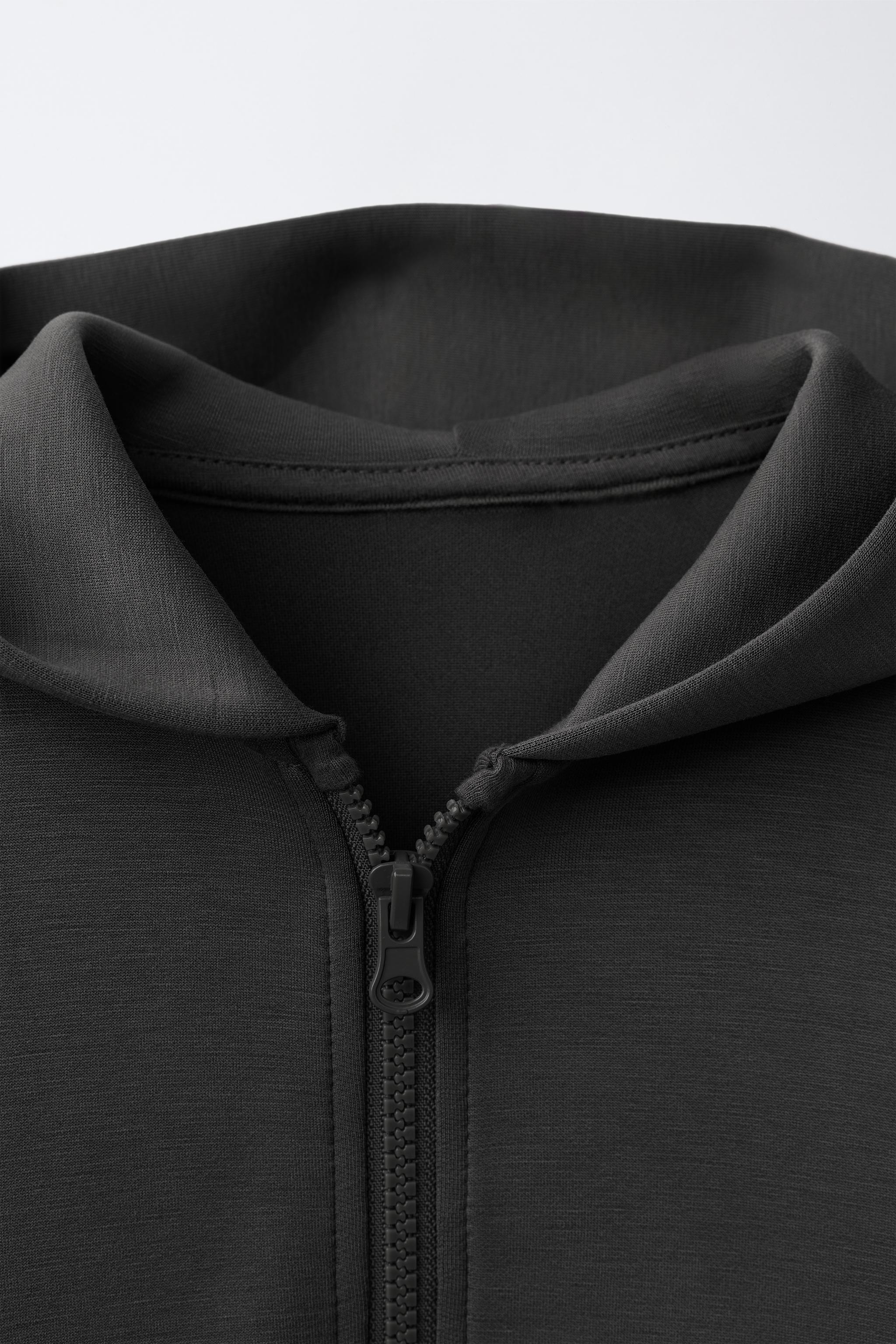 INTERLOCK ZIP SWEATSHIRT